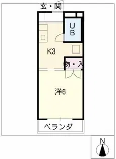 レジデンス376【3階】の間取り