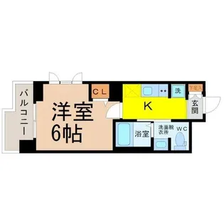 Live Casa堀田【3階】の間取り