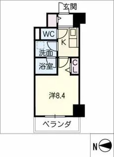 meLiV神宮前【8階】の間取り