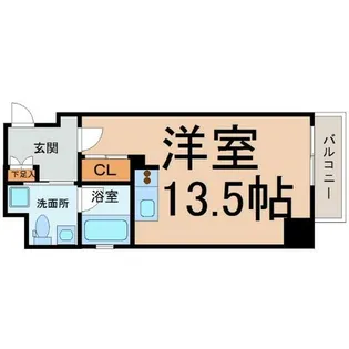アーデン東別院【8階】の間取り