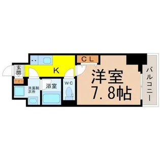 WESTIN上前津【11階】の間取り