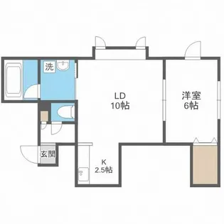 カーサトリームⅡ【303号室】の間取り