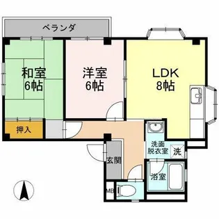 i66【2階】の間取り