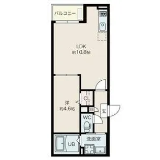 Jack koshinⅠ【1階】の間取り