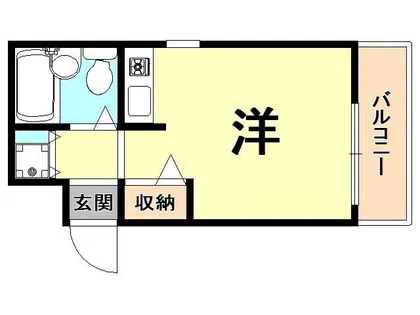 ロイヤルメゾン甲子園口5【1階】の間取り