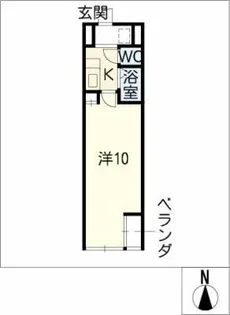 サンパーク丸の内【3階】の間取り