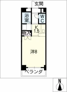 エクセル塩釜Ⅲ【2階】の間取り