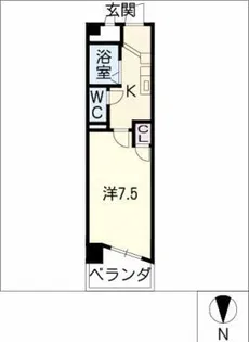 ユーフォニア岩塚【2階】の間取り