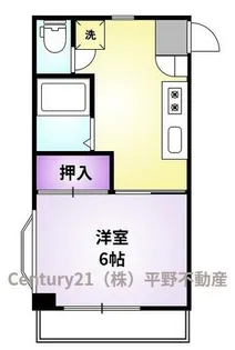 パークハイム米倉【2階】の間取り