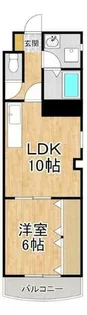 グランドアムール【4階】の間取り