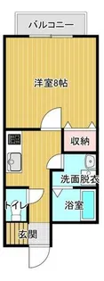 レジデンス新飯塚【202号室】の間取り