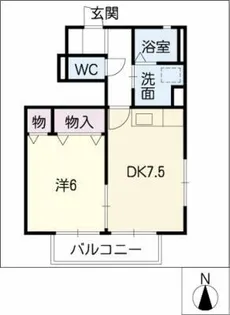 サンシャインソレジオ【1階】の間取り