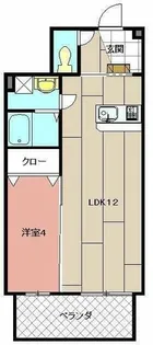 福岡県北九州市八幡東区昭和3丁目【マンション】の間取り