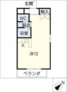 メゾン・ド・ファミーユ【2階】の間取り
