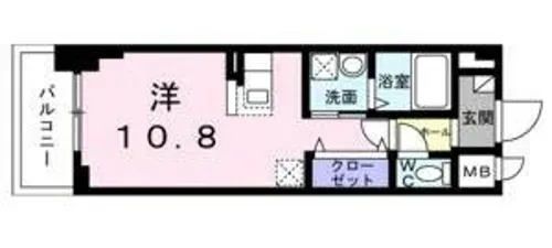 プラチナコート【8階】の間取り