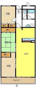 THE COMFORT【5階】の間取り