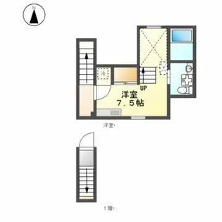 Blanc de blancs(ブラン ドゥ ブラン)【2階】の間取り