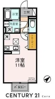 ファースト ステージ 伊勢【1階】の間取り