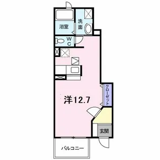 FLATS NKT【1階】の間取り