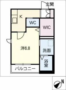カーサDUE【2階】の間取り