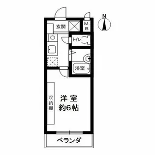 コンフォール雲井【1階】の間取り