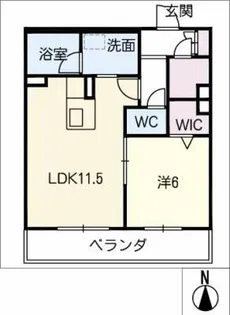 アストンヒルズ豊橋【3階】の間取り