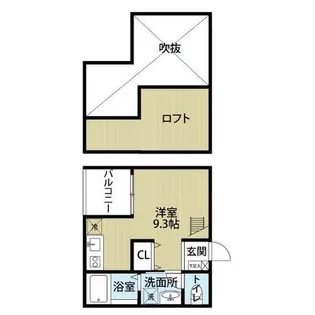 cocostile(ココスティーレ)【2階】の間取り