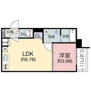F asecia Boehm【3階】の間取り