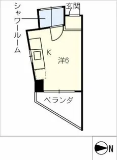 メゾン車道【3階】の間取り