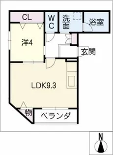 グランエスパスⅤ【3階】の間取り