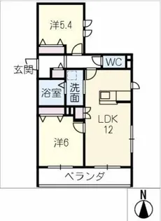 CASA ANNABEL E棟【3階】の間取り