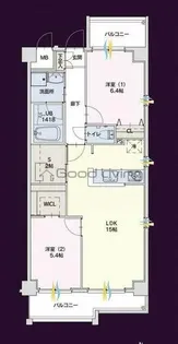 マイプレイス赤坂けやきの杜【4階】の間取り