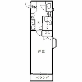 OMレジデンス名西【3階】の間取り