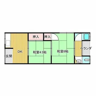 池上文化【2階】の間取り