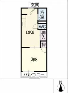 タウン0-1【1階】の間取り