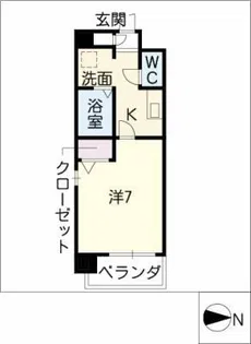 アドバンストコート【3階】の間取り