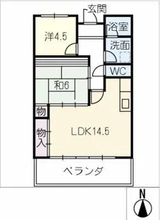 古久マンション【2階】の間取り