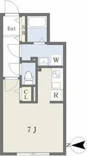 エムティーエム東別院(MTM東別院)【3階】の間取り