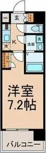 UURコート名古屋名駅【13階】の間取り