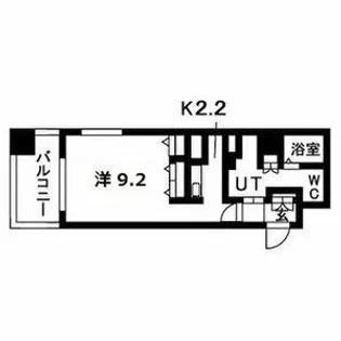 N.S.ZEAL 大曽根【7階】の間取り