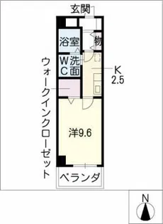 オキシー高辻【2階】の間取り