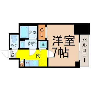 エスプレイス鶴舞ガーデンテラス【10階】の間取り