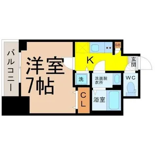 エスプレイス鶴舞ガーデンテラス【11階】の間取り