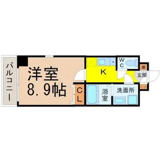 カーサ千種A【2階】の間取り