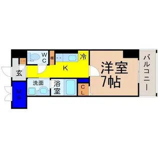 ヴェルドミール【1階】の間取り