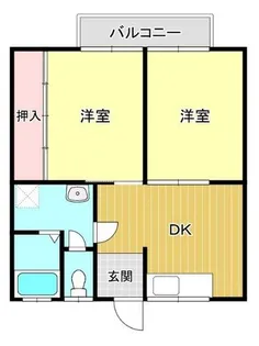 サンヴェール・マロニエ【2階】の間取り