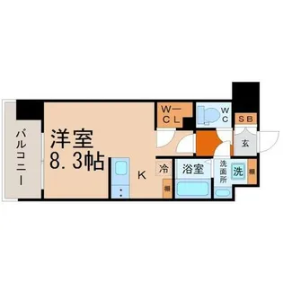 ルーエ今池【9階】の間取り
