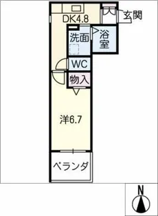 シャーメゾン G-style【3階】の間取り
