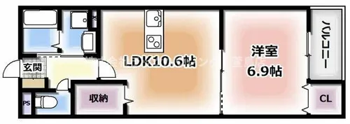 アート星田駅前【3階】の間取り