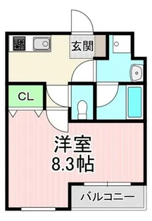 COLORLY Life 長岡京【4階】の間取り